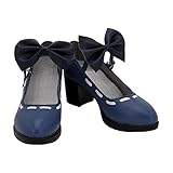 [VSANTO] アイデンティティV 第五人格 IdentityV 庭師 エマ・ウッズ 少女達の確執 メイド服 風 コスプレ靴 コスプレブーツ (24.5 cm)