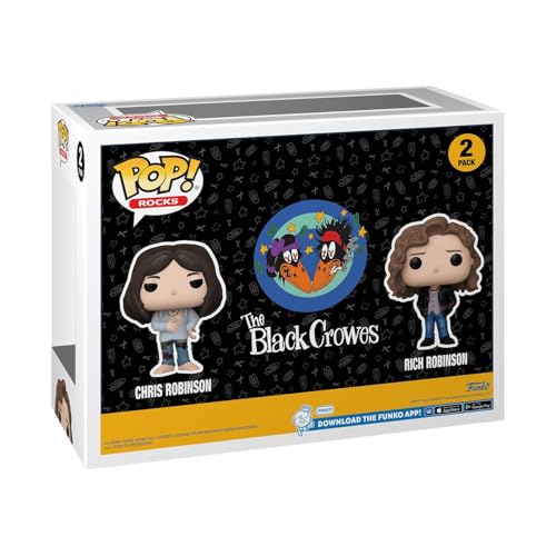 Miniatura 3 de Funko Pop! Rocks: The Black Crowes 2PK - Chris Robinson - Figura de Vinilo Coleccionable - Idea de Regalo - Mercancia Oficial - Juguetes para Niños y Adultos - Music Fans