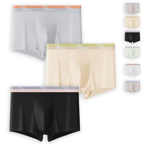 Bubble Cotton Men's Boxer Briefs Breathable Sweat Absorbent, Bubble Cotton Fabric Men Underwear