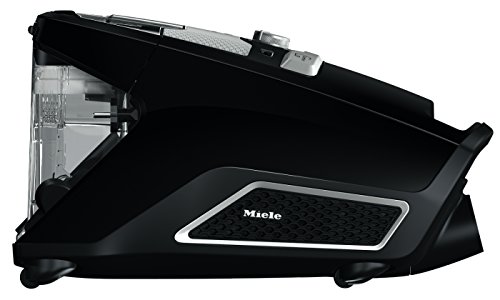 Image of Miele Blizzard CX1 Electro & Bagless Canister Vacuum, Obsidian Black