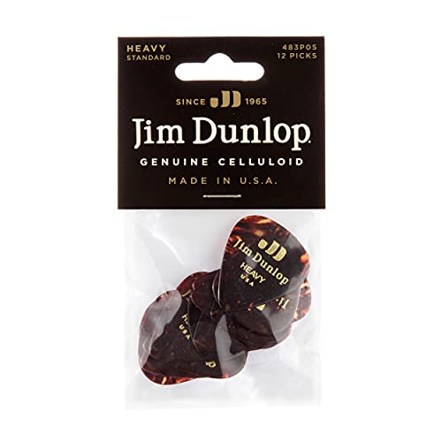 Dunlop 483P05HV Player’s Pack de 12 Médiators Heavy - Les Beatles, Paul McCartney, John Lennon, RIngo Starr, George Harrison Dunlop 483P05HV Player's Pack de 12 Médiators Heavy – Image 5