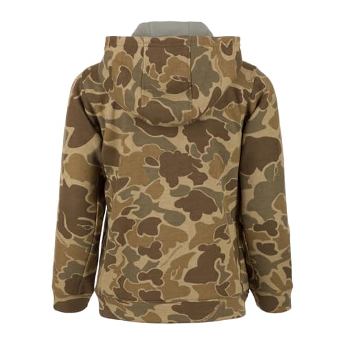 DRAKE Youth Three End Soft Cotton Polyester Midweight Long Sleeve Hoodie w/ 3-Piece Lined Hood and Kangaroo Pocket2