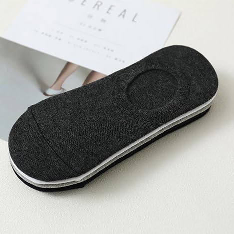 10 Pairs No Show Socks Men Women - Cotton Low Cut Ankle Non Slip Invisible Sock4