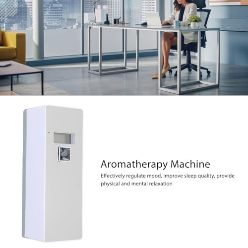 Difusor aromático eléctrico con panel de acero inoxidable y LCD miniatura 2