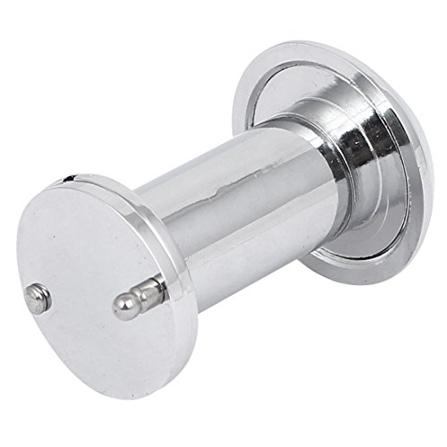 Aexit Home Safety Weatherproofing Seguridad Mirilla de Puerta con Ángulo Amplio de 180 Grados Kit de Aislamiento para Ventana en Tono Plateado miniatura 3