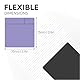 Magflex® Flexible Gloss Purple Dry Wipe Scrumboard Magnet zum Erstellen von Entfernbar - 75mm x 75mm - Pack von 100