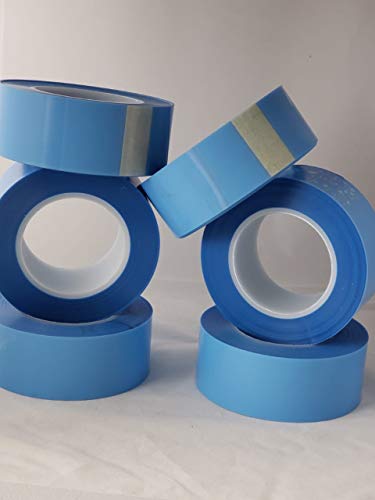 Image of UHMW-mil,20 A ULTRA HIGH MOLECULAR WEIGHT (UHMW) POLYETHYLENE TAPE, WITH AN AGGRESSIVE ACRYLIC ADHESIVE, 2 inch x 18 YD Pack of 1 ROLL