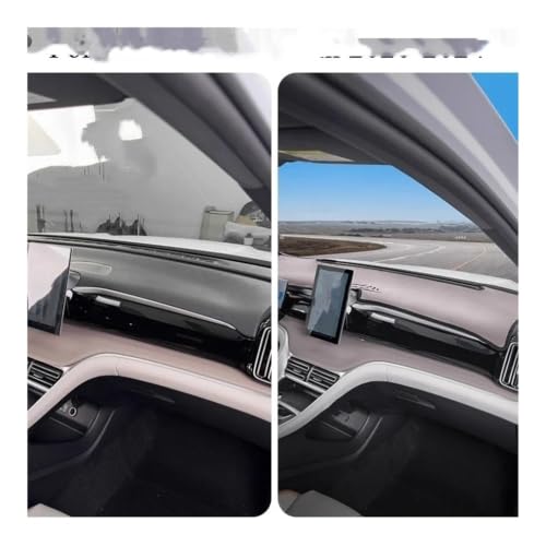 Almohadilla oscura BYD Song flip fur protector panel instrumentos 7