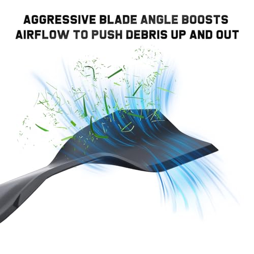 Image of Grasscool 942-0610A Mulching Blades for Bolens Cub Cadet Troy Bilt Huskee LT3800 MTD Murray 38 inch Deck Lawn Mower Replace for 742-0610 742-0610A 942-0610 (2 Pack)