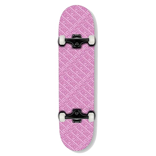 Fracture All Over Comic Complete Skateboard 7.75", Fully Assembled 7 Ply Canadian Maple, Perfect Entry Level Board