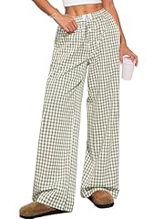 Army Green White Plaid