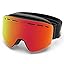Matte Black Frame & Revo Black Red Lens Tg08