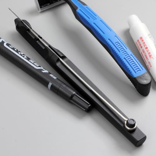 HAWINK Hand Tattoo Poke Stick Kit DIY Tattoo Tool Kit with 7 Ink 20 PCS Needles Aluminum Alloy Pen GK-HW801TN01-1