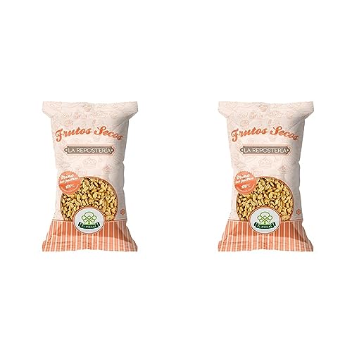 EL NOGAL Frutos Secos Piñón Crudo en Bolsa, 80 G (Paquete de 2)