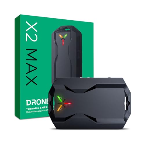 DroneMobile X2-MAX with LTE + Advanced GPS + Backup Battery Add-On Module Location Tracker: Vehicle LTE GPS Tracker with Smartphone Control & Vehicle Health Monitoring (Subscription Required)