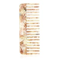 ALLY-MAGIC Y4-FXFS Breiter Zahnkamm, Großer Haarentwirrungskamm Für