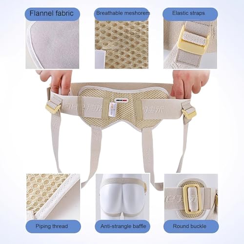 Faja para hernia inguinal y umbilical ajustable unisex miniatura 6