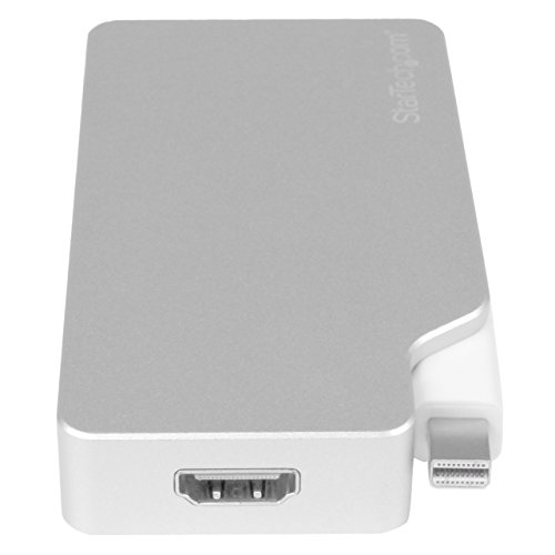 Adaptador Mini DisplayPort a HDMI 4K, VGA y DVI conversor de audio y video StarTech.com 5