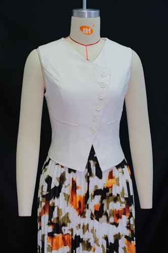 Ensemble tailleur jupe pour un look de bureau élégant et léger en été - 5