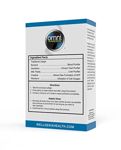Wellgenix P-OSG Omni Herbal Detox Cleanse Softgel: Fast Acting Body Detox, Quick Flush Toxin Removal, Herbal Cleanse Detox To Flush Your System thumb #8