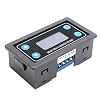 DROK Time Delay Relay 2pcs, DC 6-30V Timer Relay 12V 24V 0.01s-9999min 50mA Digital Timer Cycle Delay Switch Module AC 220V Power On-Off Controller with LCD Display Switch Button Case
