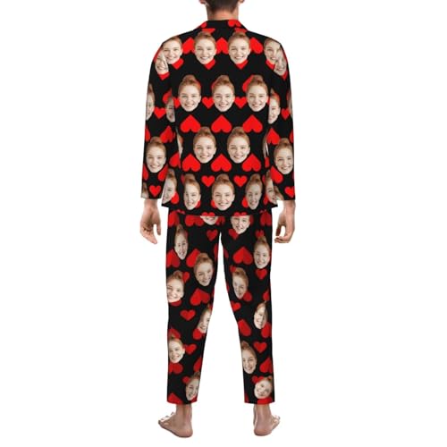 Custom Pajamas Pants Personalized Pajamas For Men Women Custom Pajamas With Faces Custom Pjs Gifts Customizable Pajama Sets4