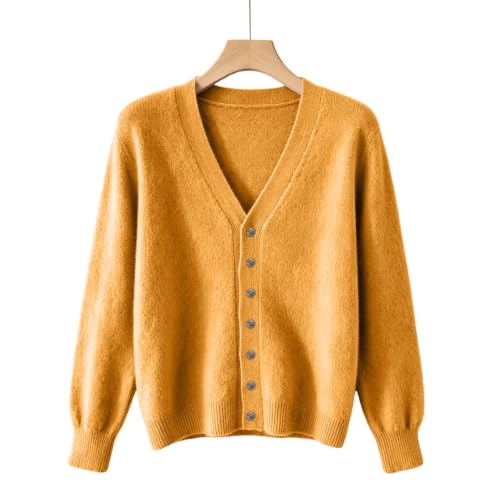 Cardigan Sweaters for Women V Neck Long Sleeve Knit Cardigans Shrug - image 5