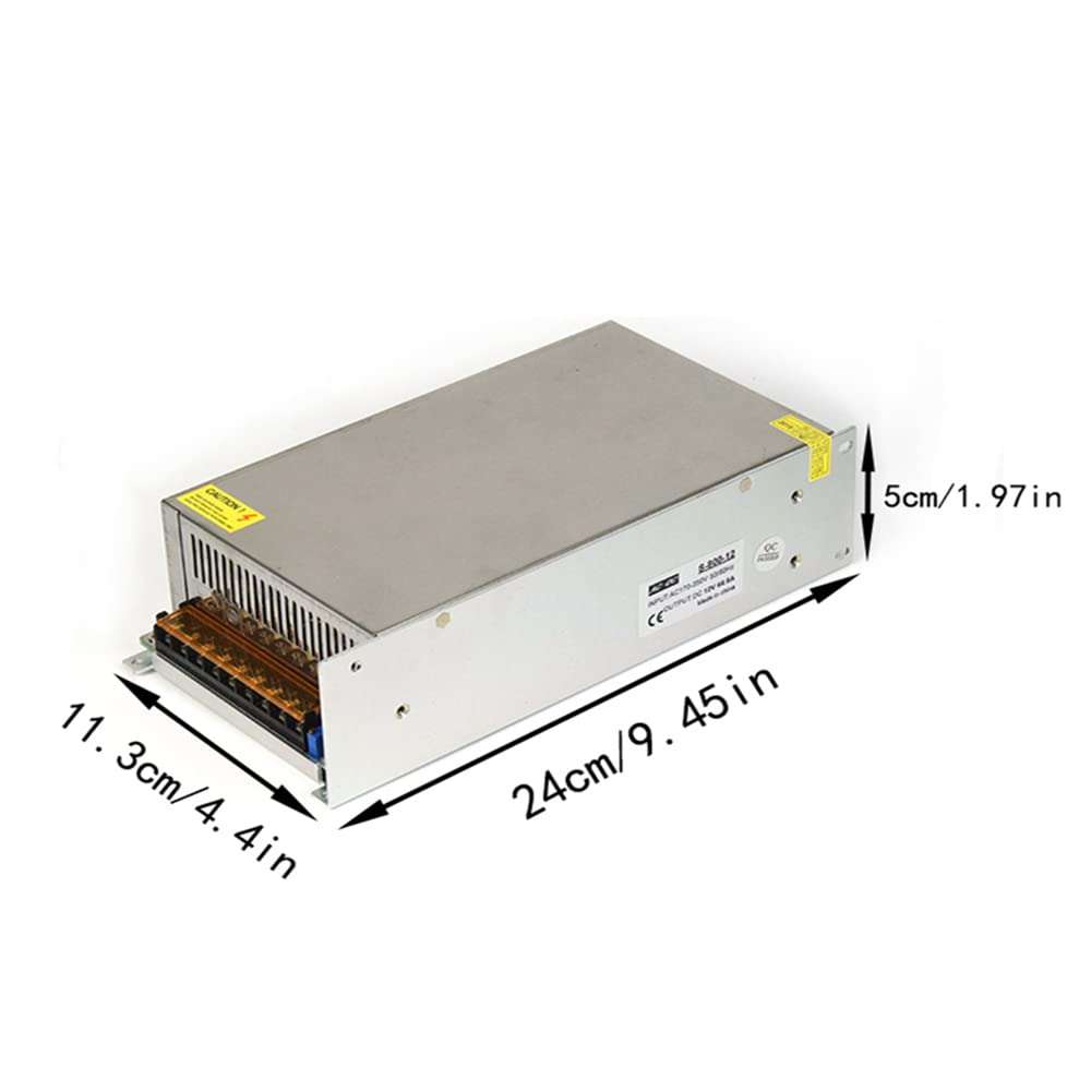 Alimentatore Interruttore Alimentatore switching 1000W 800W AC 220V TO DC 48V 36V 24V 12V Trasformatore sorgente di alimentazione AC DC Uninterruptibl Trasformatore Di Alimentazione ( Size : 36V 22.2A