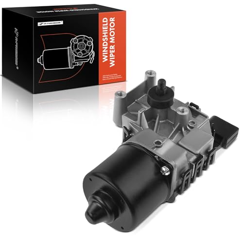 A-Premium Front Windshield Wiper Motor Compatible with Volkswagen Jetta 2011-2017, Sedan, 4-Pin