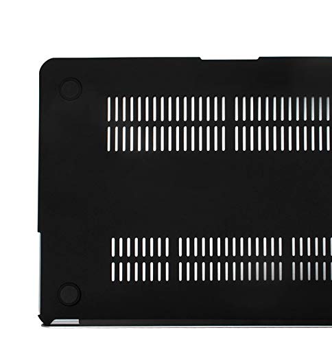 KECC Ultra Thin Case for MacBook Pro 16 inch 2020 2019 Release with Touch Bar, Italian Leather Hard Shell for MacBook Pro 16”, Black Leather by KECC - Used condition - Image 5