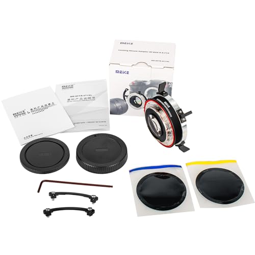 Meike MK-EFTR-071XL Auto Focus 0.71X Speedbooster Adaptador de montaje de bloqueo para Canon EF Mount Lens a Canon RF Mount Cámaras EOS R6 R7 R10 C70 R50 - imagen 7
