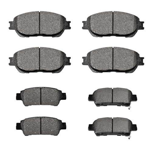 Image of D906 D995 Front Rear Brake Pads Fit For 2004-2010 Toyota Sienna | D906 D995 Front Rear Ceramic Brake Pads Fit For 2004-2010 Toyota Sienna