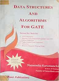 Amazon.in: Buy Data Structures And Algorithms For Gate By Narasimha ...