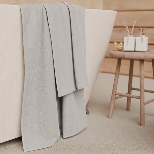 PETTI Artigiani Italiani - Badetücher aus 100% Baumwoll-Frottee, Handtuch-Set 3 + 3, 6 Stück 3 Gesichtstücher und 3 Handtücher… – Ansicht 1