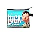 Cartera Luca para Niñas Pequeñas, Monedero para Niños, Monedero Simple De Dibujos Animados Luca Pixar, Bolsa Portátil para Monedas, Bolsa De Almacenamiento De Llaves