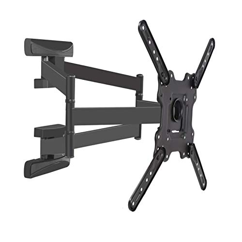 TV-Ständer TV-Wandhalterung Geeignet für 32-65 Zoll VESA 400x400mm Dose 40 kg mit doppelter Klapparmneigung -8 ° ~ + 5 °