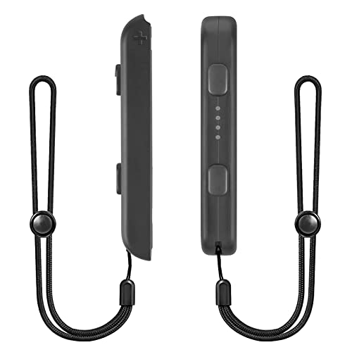 vgggrd Switch Controller Handgelenkschlaufe Zubehör, Ersatzschale für Joycon Strap 1 Paar, Joystick-Kappen für Nintendo Switch Controller Cover