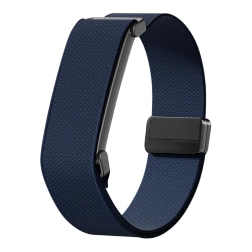 Bracelet de sport pour Fitbit Air, étui bleu foncé en nylon léger