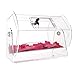 VEVOR Acrylic Raffle Drum,Professional Raffle Ticket Spinning Cage with 2 Keys, Transparent Lottery Spinning Drawing, Holds 5000 Tickets or 200 Raffle Balls, Raffle Ticket Box for Lottery Games Bingo