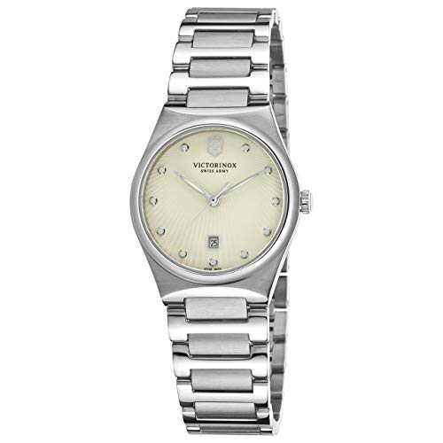 Victorinox Victoria Quartz Movement Beige Dial Ladies Watch 241513