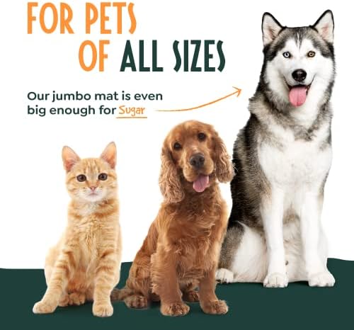   * Pet Cooling Mat by Simply Natural  Large 90x60cm Pet Cooling Mat for Dogs and Cats with Extra Pet Mat Cooling Gel and Easy Fold Design Pet Cooling Pad