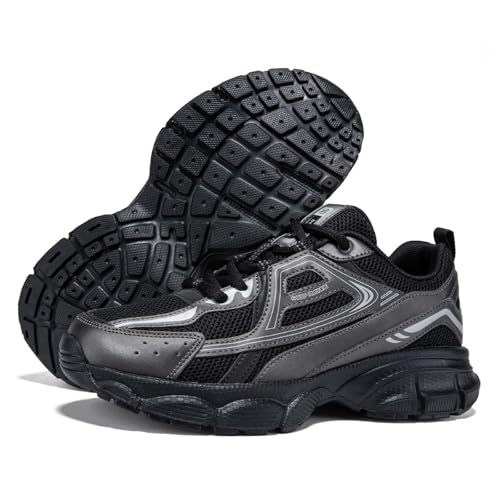 Image of BAASPLOA Women's Chunky Fashion Sneakers Casual Sports Shoes Mesh Breathable Athletic Gym Workout Tennis Shoe Platform Thick Walking Shoes