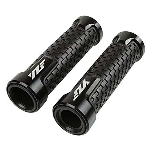 Poignée moto pour Yamaha YZF R1 et R6 embouts de guidon en caoutchouc noir et gris