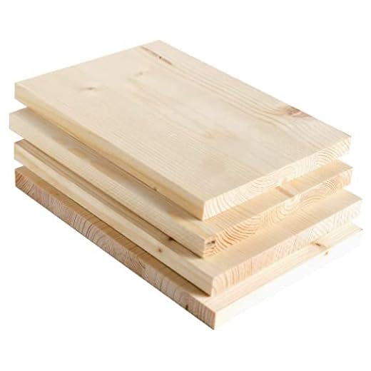 Tableros de Madera natural de Abeto de 14MM. Tamaños Disponibles A0, A1, A2, A3, A4, A5 (a Elegir). Soporte para Manualidades, Decoración, Láser, CNC, Pirograbado, Pintura (A4 (5 piezas))