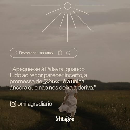 DEVOCIONAL/ORA&Ccedil;&Atilde;O DO DIA - (30 | JANEIRO) - FABIOLA MELO - MILAGRE DI&Aacute;RIO 030/365