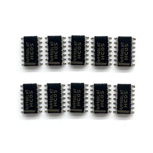 10Pcs Sn74Hc05Dr Soic-14 Inverters Buffer/Driver 6-Ch Inverting Open Drain Cmos #TOP19