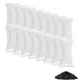 KaiCarnte 16 Pack Shoe Deodorizer Bags,Activated Charcoal Odor Absorber,Closet Deodorizer Odor Eliminator For Strong Odor,Shoe Smell Remover