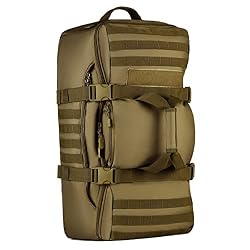 HUNTVP® Zaino Sportivo 60L, Zaino Militare Tattico Molle Borsa per Campeggio Alpinismo Escursionismo Ciclismo Viaggio Trekking Sport
