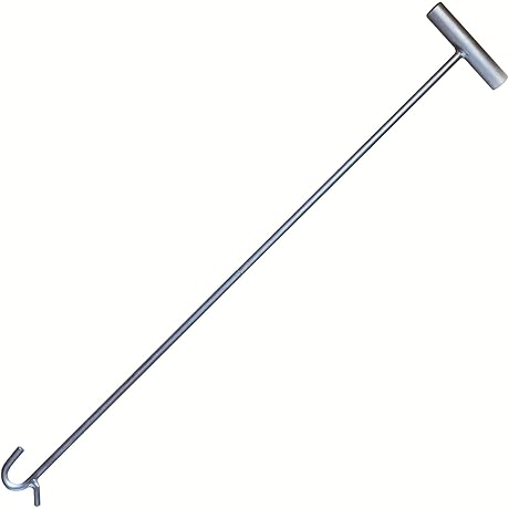Heavy Duty 5th Wheel Pin Puller [32 Inch S-Hook]