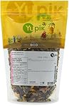Yupik Organic Safari Mélanger, 1kg, Un mélange de raisins secs, graines de citrouille, amandes & Cajous, Casher, Sans gluten, Non-OGM, Sans cholestérol, Haut en fer & Fibre, collations saines